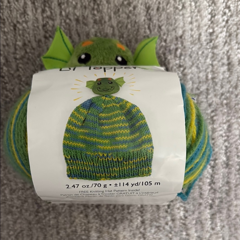 Green and Yellow Dragon Yarn